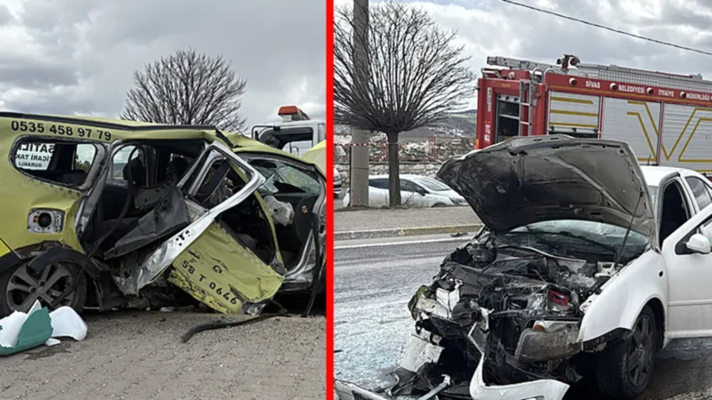 SON DAKİKA: Sivasspor tesisleri önünde can pazarı: Genç futbolcuları taşıyan taksiyle otomobil çarpıştı! Yaralılar var
