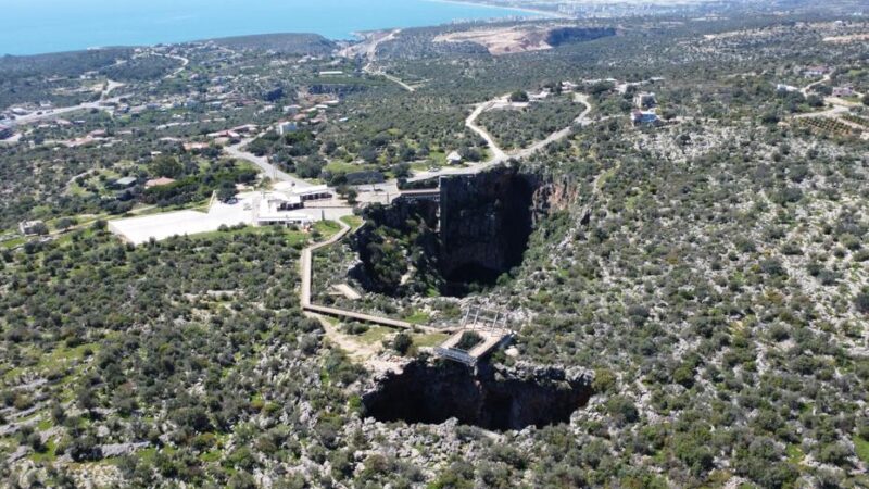 13 yıl önce kuruyan Cennet obruğunda yıllar sonra yeniden su kaynadı