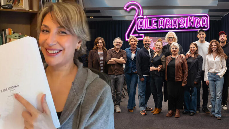 "2 Aile Arasında" filmi için geri sayım başladı. Okuma provasından ilk kareler