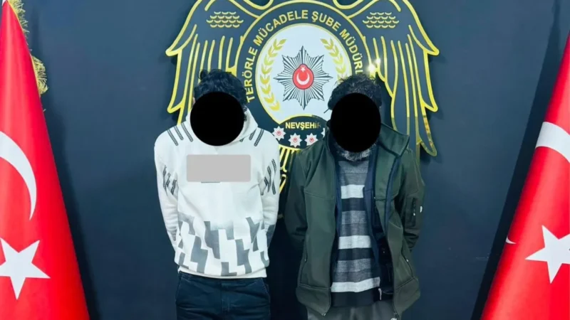 DEAŞ’a operasyon: 2 şüpheli tutuklandı