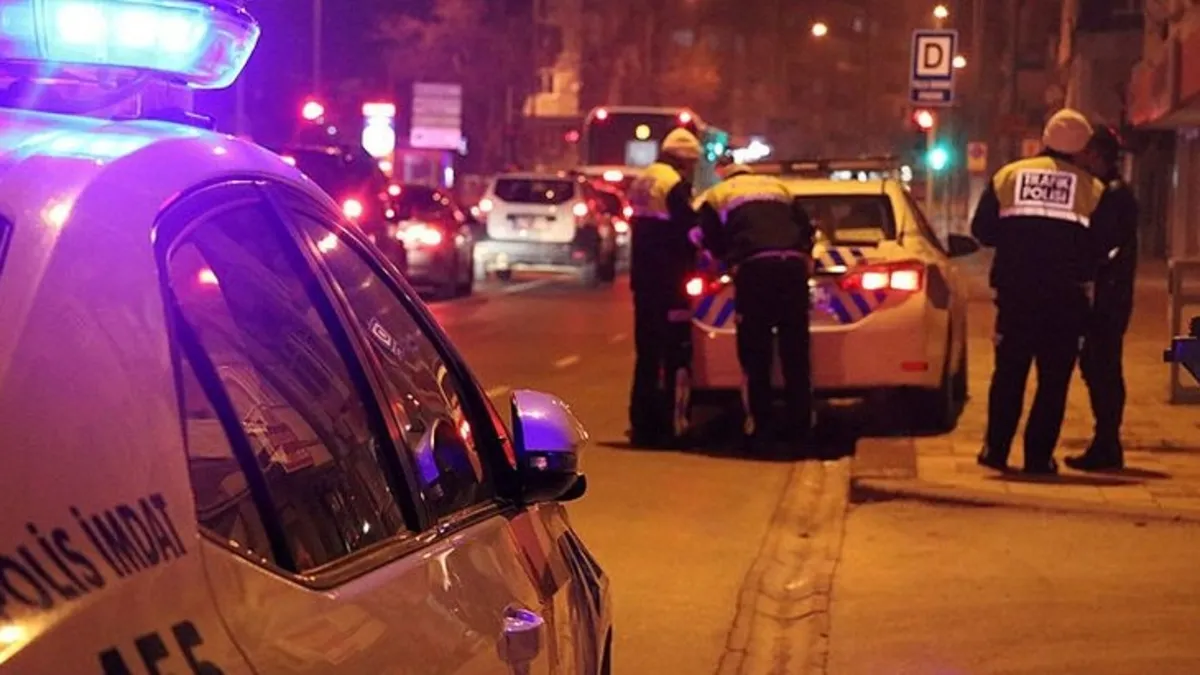 Denizli'de polisten kaçan sürücüye 245 bin lira ceza kesildi