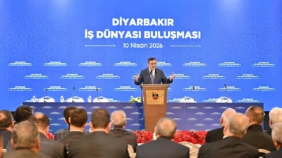 Diyarbakır İş Dünyası buluşmasına Cumhurbaşkanı Yardımcısı Yılmaz da katıldı