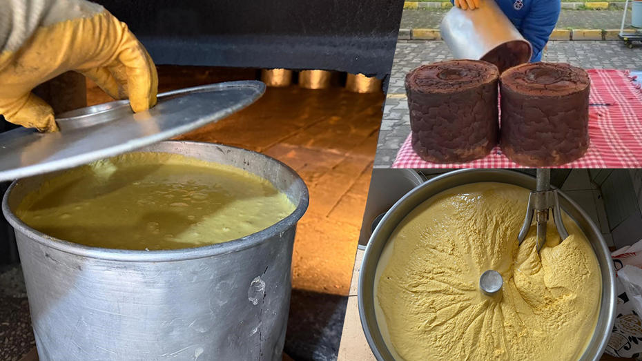 Araklı’dan başlayarak Trabzon geneline yayıldı. Bu mısır ekmeği teneke kovada pişiyor